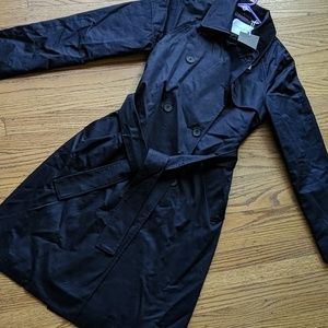 Everlane Navy Trenchcoat